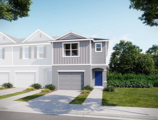 Front exterior of a new home in , Lakeland, FL, highlighting curb appeal (Image 1). Front exterior of a new home in , Lakeland, FL, highlighting curb appeal (Image 1).