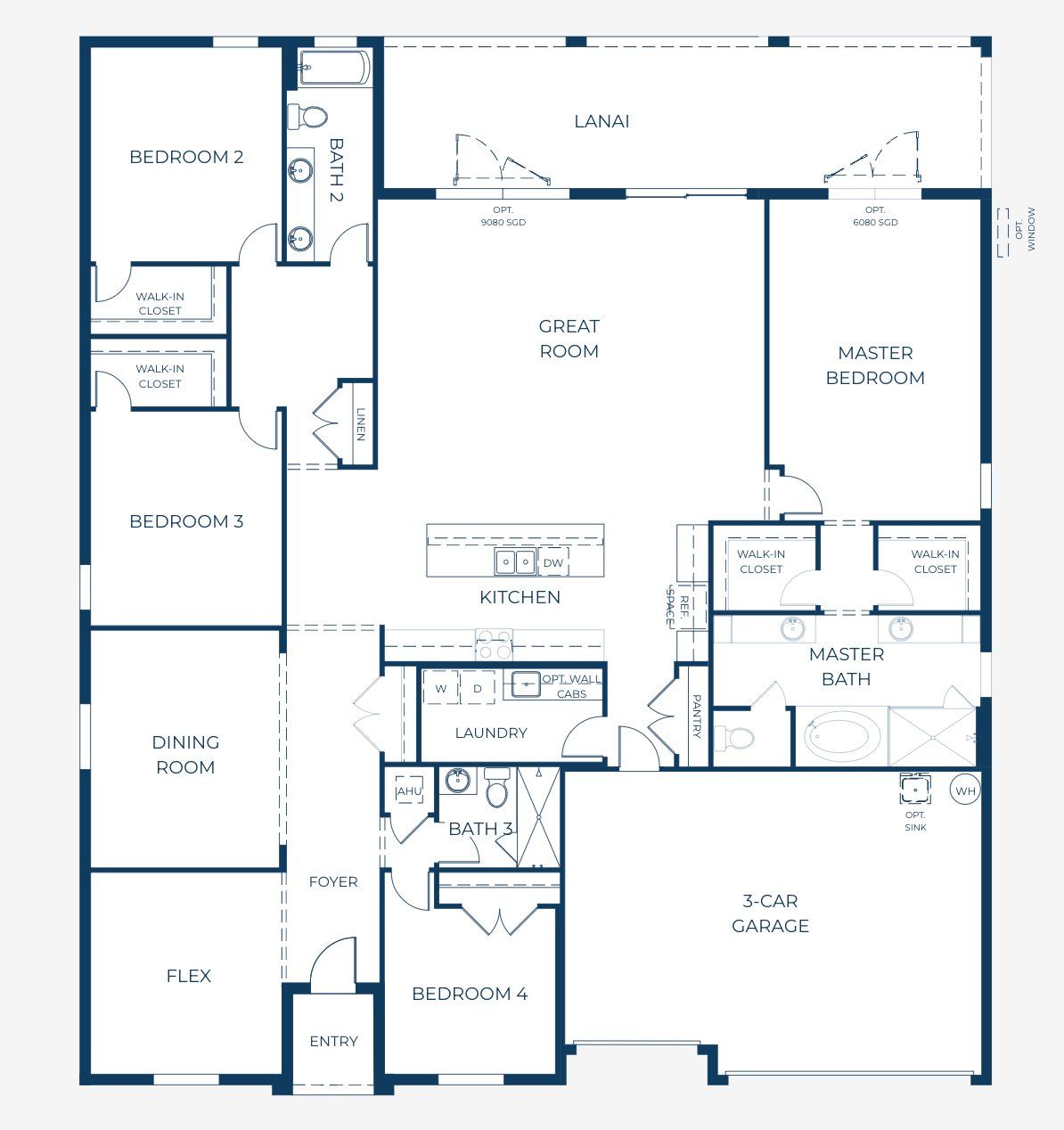 2D floor plan layout of this home in Pine Ridge, Beverly Hills, FL (Image 1). 2D floor plan layout of this home in Pine Ridge, Beverly Hills, FL (Image 1).