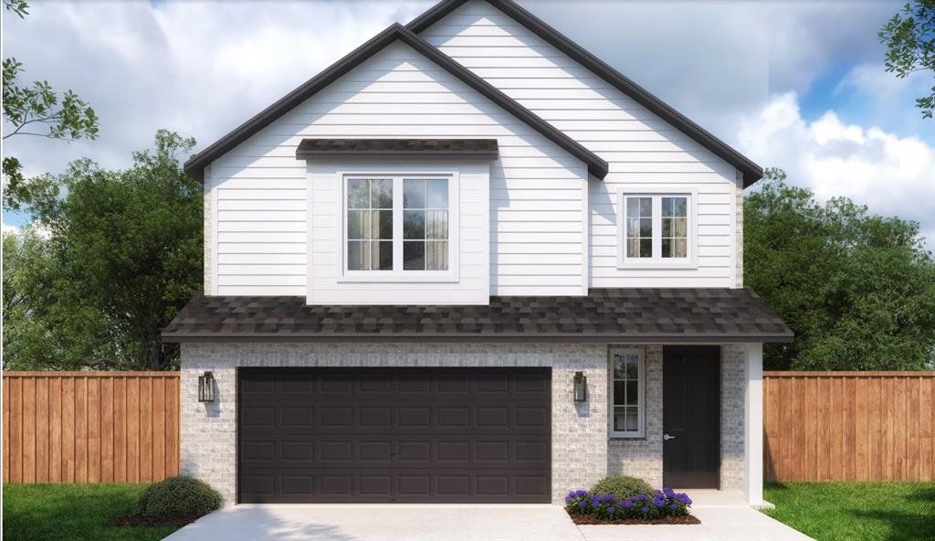 Front exterior of a new home in Talon Hills, Fort Worth, TX, highlighting curb appeal (Image 1). Front exterior of a new home in Talon Hills, Fort Worth, TX, highlighting curb appeal (Image 1).