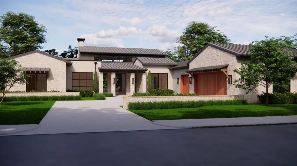 Front exterior of a new home in , Fort Worth, TX, highlighting curb appeal (Image 1). Front exterior of a new home in , Fort Worth, TX, highlighting curb appeal (Image 1).