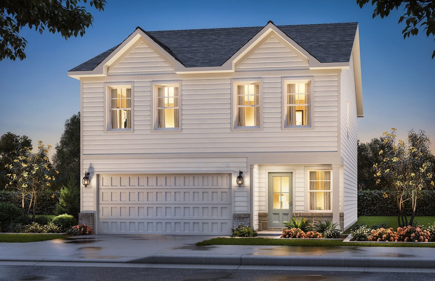 Representative exterior photo of a completed home built from the The Lavender by Artisan Built Communities in Salacoa, Calhoun, GA (Image 1). Representative exterior photo of a completed home built from the The Lavender by Artisan Built Communities in Salacoa, Calhoun, GA (Image 1).