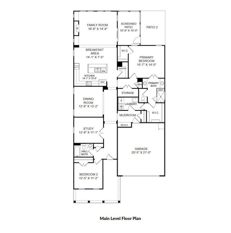 2D floor plan layout of this home in Falls Village, Durham, NC (Image 1). 2D floor plan layout of this home in Falls Village, Durham, NC (Image 1).
