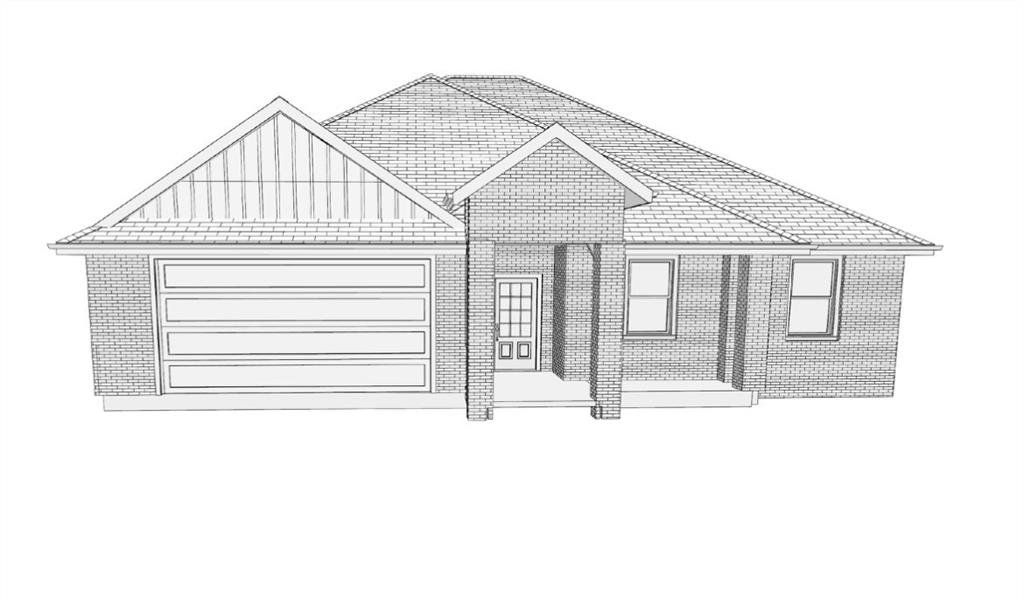 Exterior rendering of this home design in , Abilene, TX (Image 1). Exterior rendering of this home design in , Abilene, TX (Image 1).