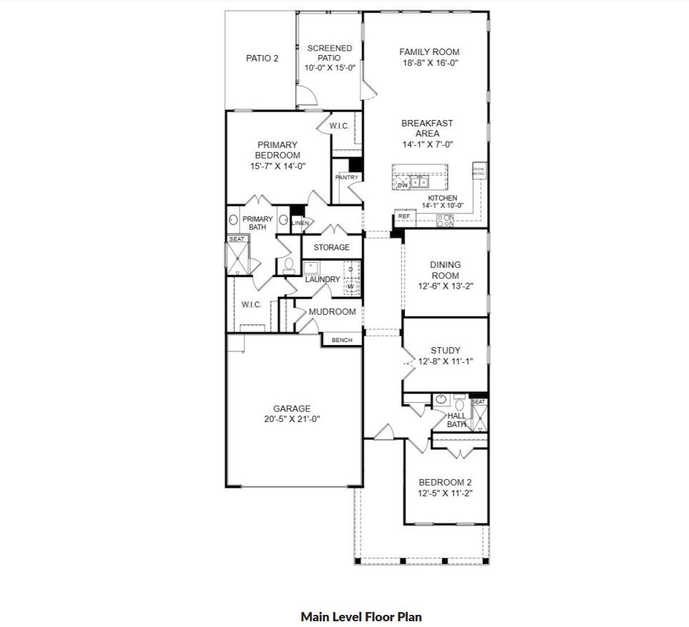 2D floor plan layout of this home in Falls Village, Durham, NC (Image 1). 2D floor plan layout of this home in Falls Village, Durham, NC (Image 1).