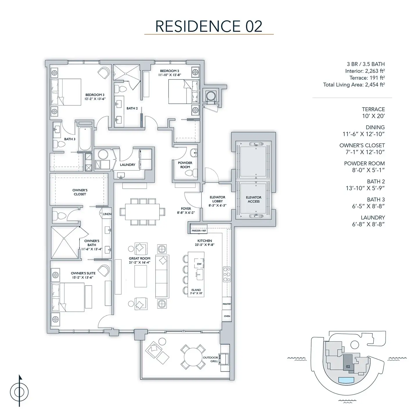 Residence 02 Floorplan Residence 02 Floorplan