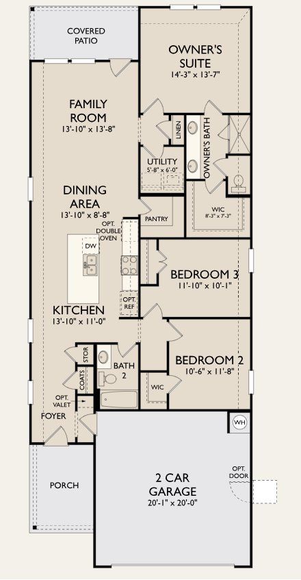 2D floor plan layout for the Buchanan by Ashton Woods in Cannon Ranch 40s, Dripping Springs, TX (Image 1). 2D floor plan layout for the Buchanan by Ashton Woods in Cannon Ranch 40s, Dripping Springs, TX (Image 1).