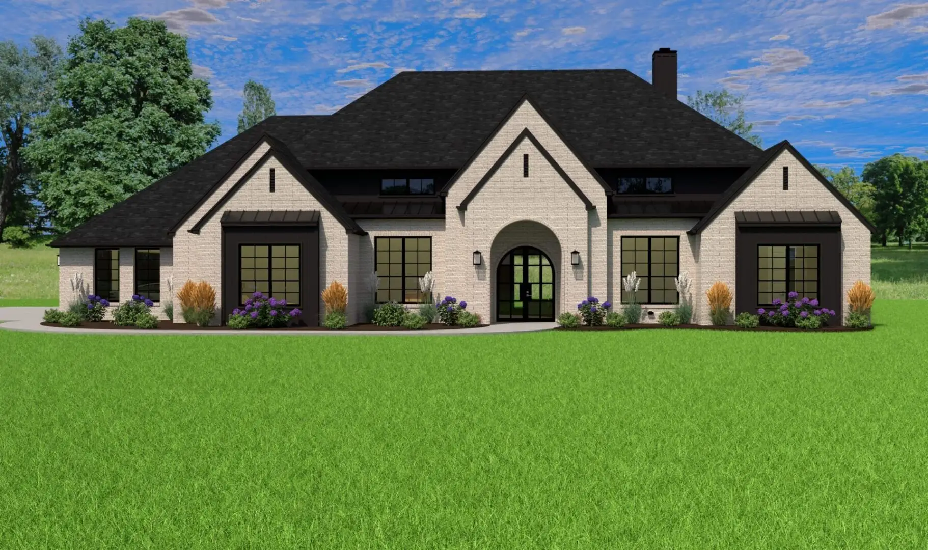 Front exterior of a home in the Bear Creek Ranch community, located in Cresson, TX (Image 1). Front exterior of a home in the Bear Creek Ranch community, located in Cresson, TX (Image 1).