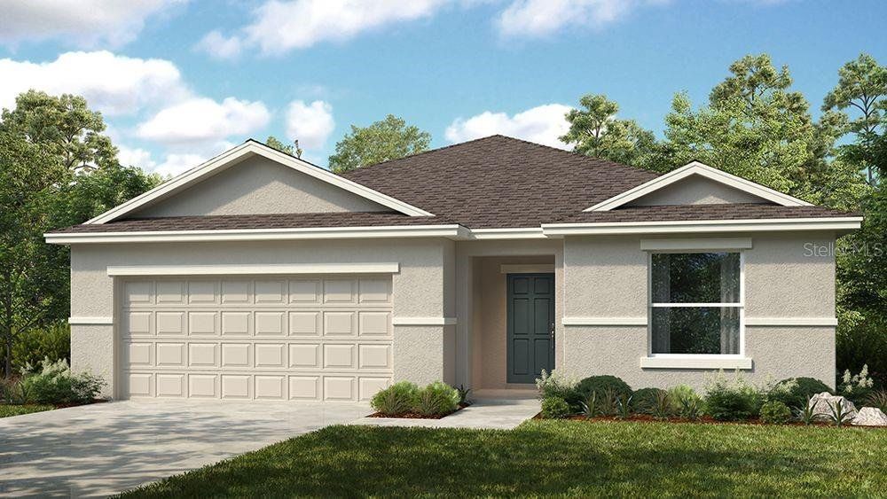 Front exterior of a new home in Scenic Terrace, Lake Hamilton, FL, highlighting curb appeal (Image 1). Front exterior of a new home in Scenic Terrace, Lake Hamilton, FL, highlighting curb appeal (Image 1).