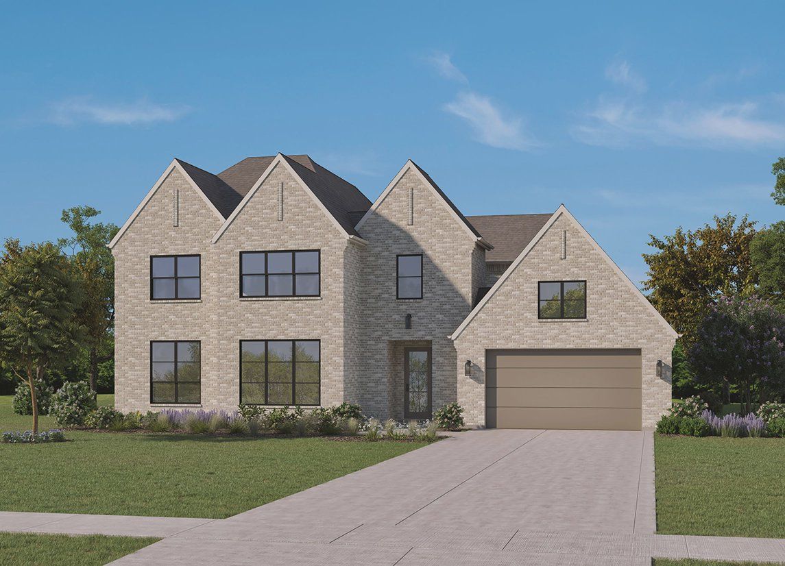 Representative exterior photo of a completed home built from the The Bandera by Homebound in Mosaic, Prosper, TX (Image 1). Representative exterior photo of a completed home built from the The Bandera by Homebound in Mosaic, Prosper, TX (Image 1).