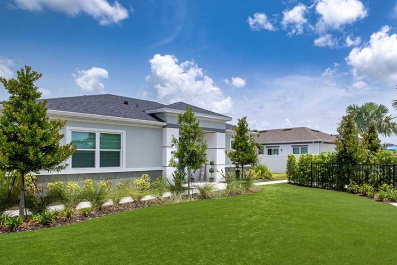 A showcase of a new construction home by Taylor Morrison Home Corp., highlighting their design and quality (Image 2). A showcase of a new construction home by Taylor Morrison Home Corp., highlighting their design and quality (Image 2).