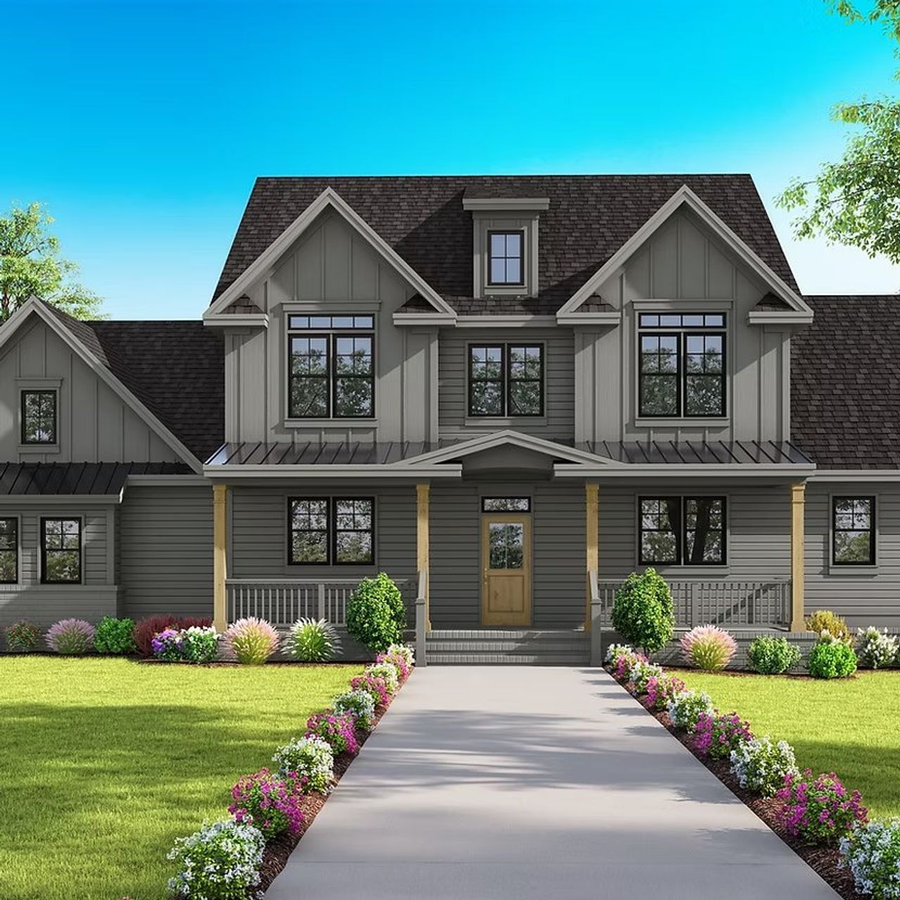 A showcase of a new construction home by Blue Willow Homes, highlighting their design and quality (Image 2). A showcase of a new construction home by Blue Willow Homes, highlighting their design and quality (Image 2).