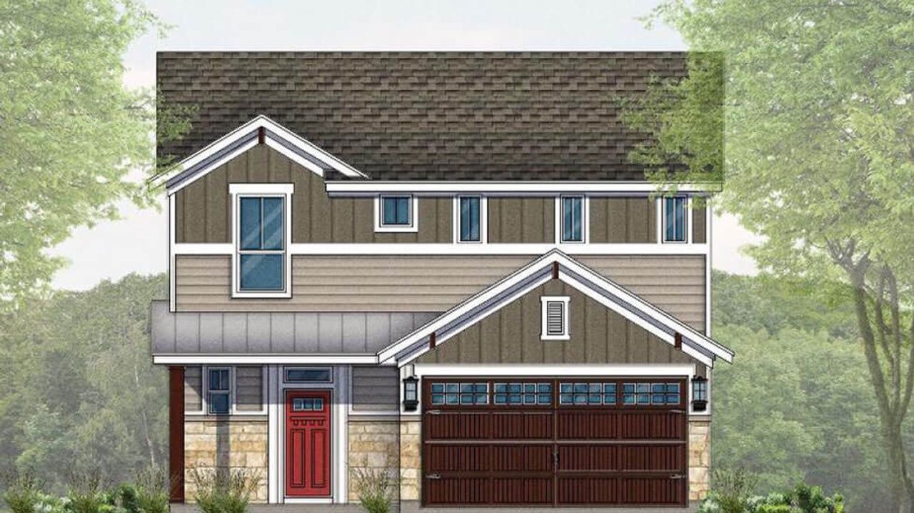 A showcase of a new construction home by Townbridge Homes, highlighting their design and quality (Image 2).