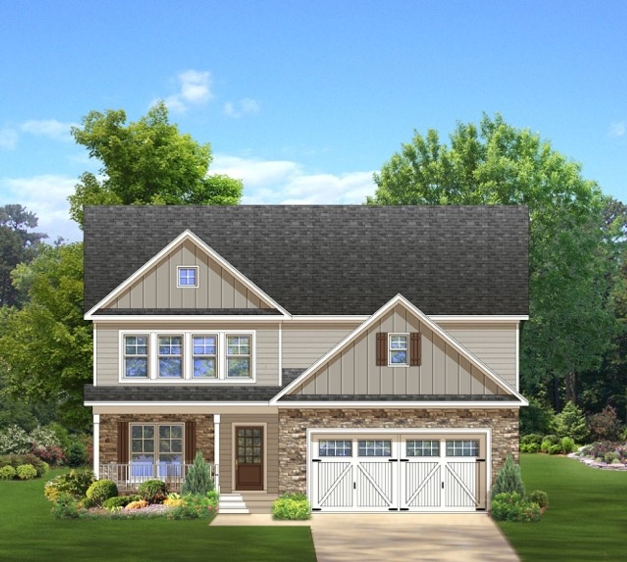 A showcase of a new construction home by Williams & Williams Homes of Excellence, highlighting their design and quality (Image 2).