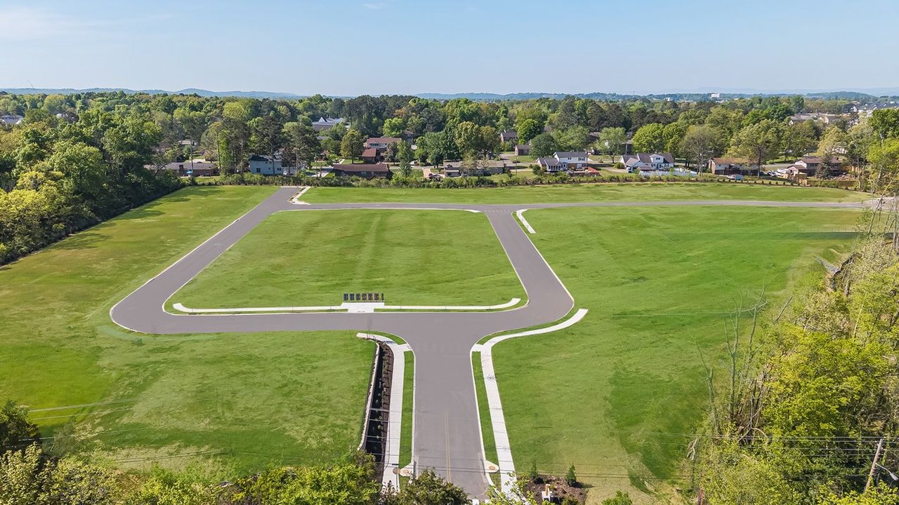 Standifer Village Aerial Streetscape 2of3
