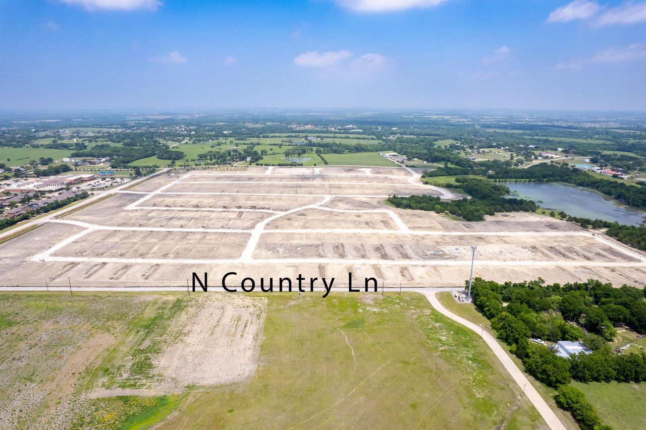 Site preparation and early development at Erwin Farms in Rockwall, TX (Image 2).