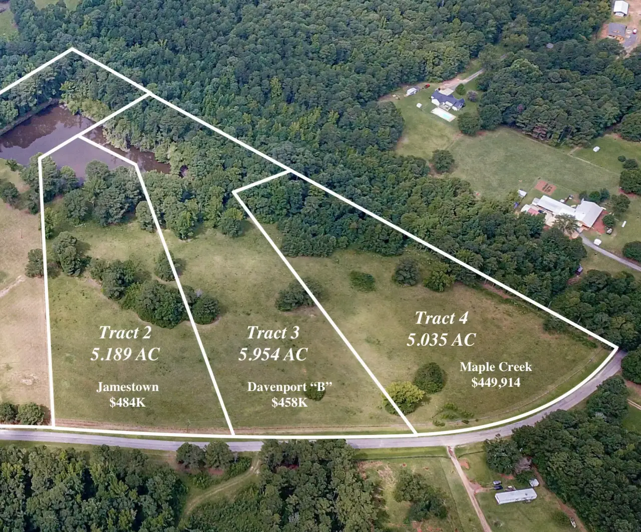 Site preparation and early development at Woodyard Rd - Lots 2,3,4 in LaGrange, GA (Image 2).