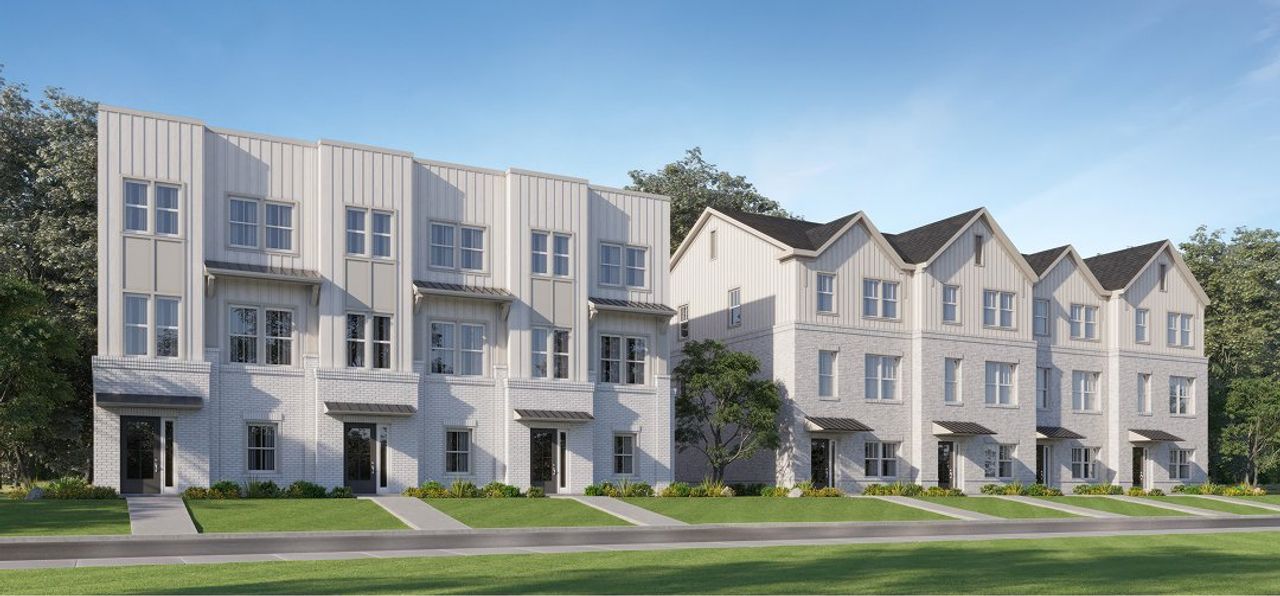 The Encore Townhomes Streetscape 070225 The Encore Townhomes Streetscape 070225