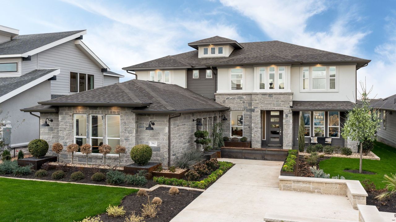 Front exterior of a home in the Easton Park community, located in Austin, TX (Image 2).