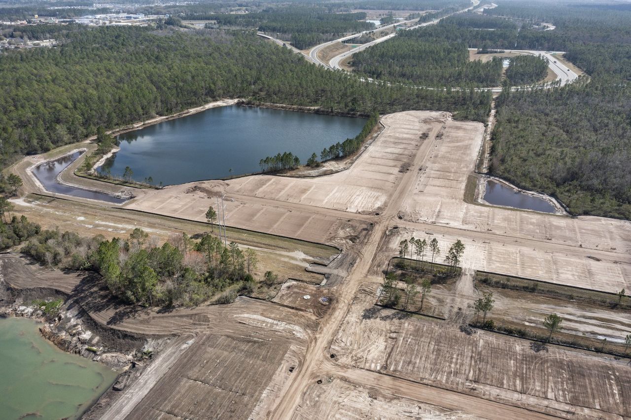 Site preparation and early development at Baldwin Point in Jacksonville, FL (Image 2). Site preparation and early development at Baldwin Point in Jacksonville, FL (Image 2).