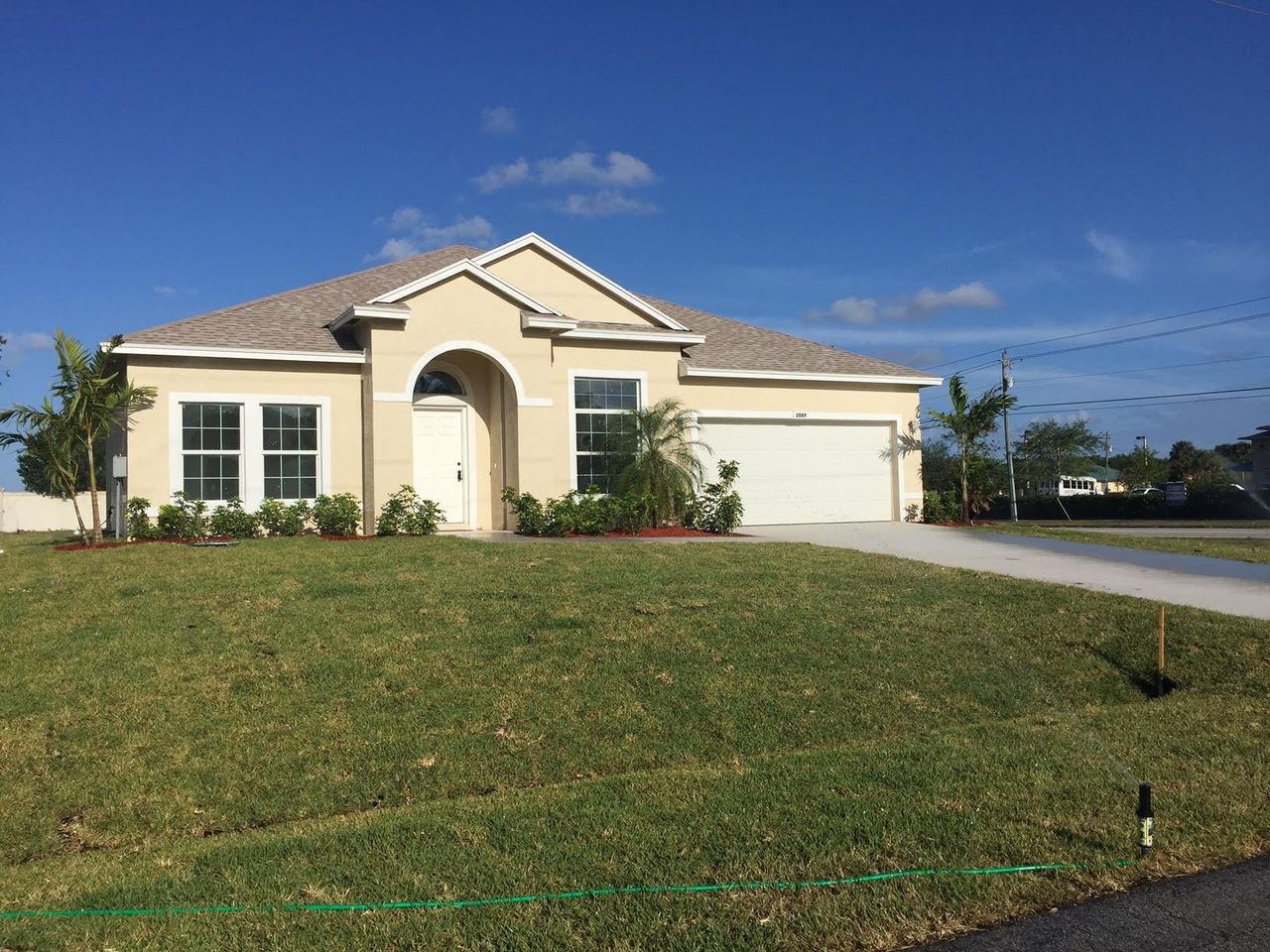 A showcase of a new construction home by Port St Lucie Pool Homes, highlighting their design and quality (Image 2).