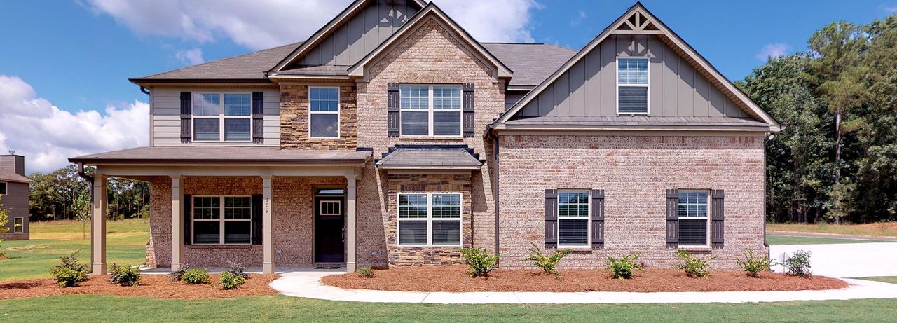 A showcase of a new construction home by Capshaw, highlighting their design and quality (Image 2).