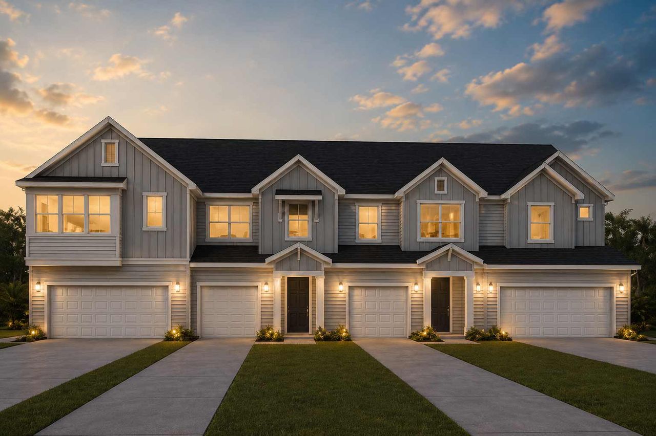Front exterior of a home in the North Haven community, located in Jacksonville, FL (Image 2).