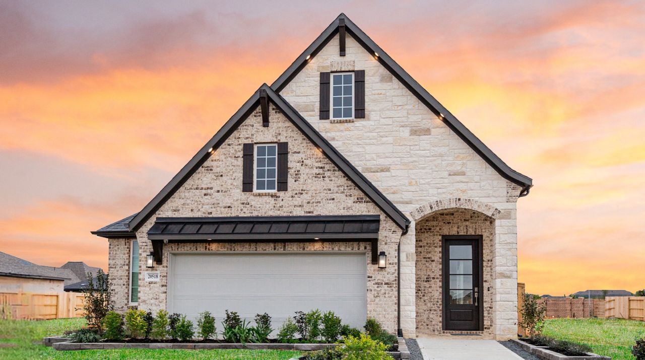 Front exterior of a home in the Confluence community, located in Marion, TX (Image 2).