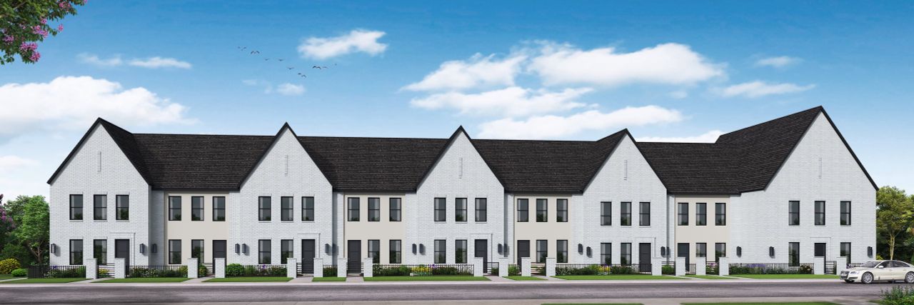 Townhomes at Ballpark New Homes in Arlington, TX.  - Slide 1