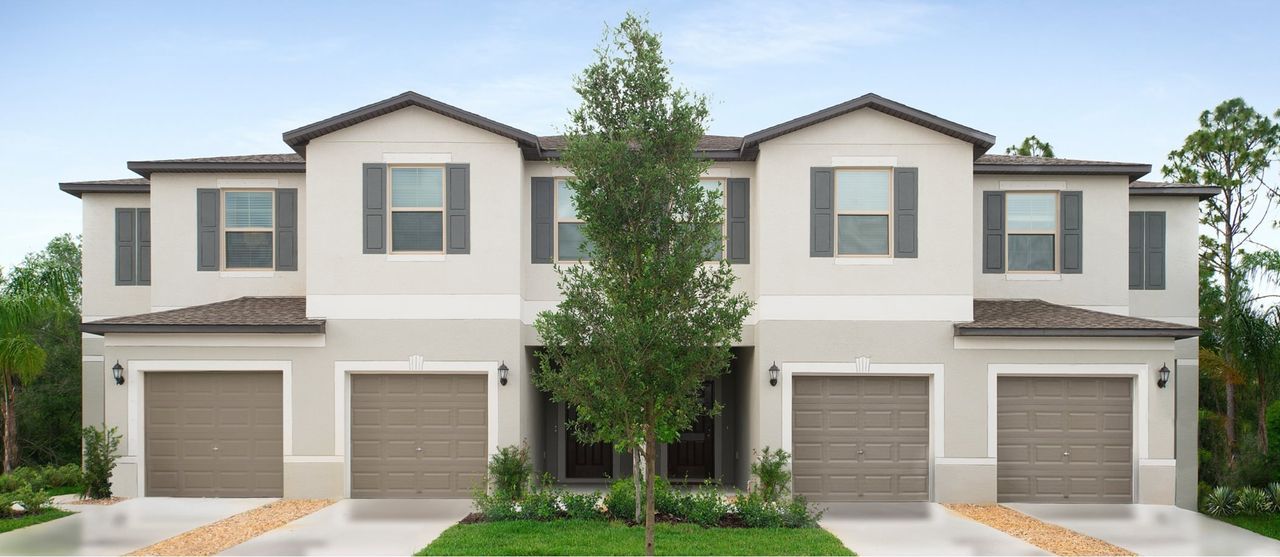 Image 2 of the Willow Square: The Townhomes community in Lutz, FL.