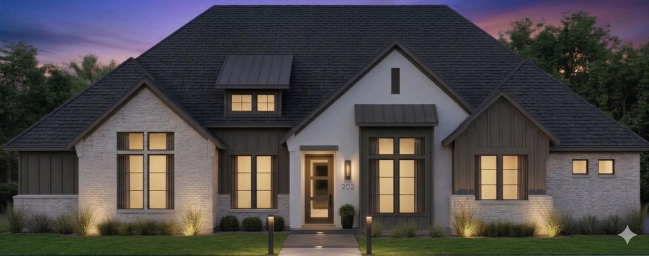 Front exterior of a home in the South Meadow community, located in Melissa, TX (Image 2).