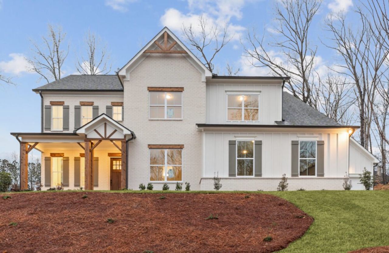 Front exterior of a home in the Autumn Brook community, located in Canton, GA (Image 2).