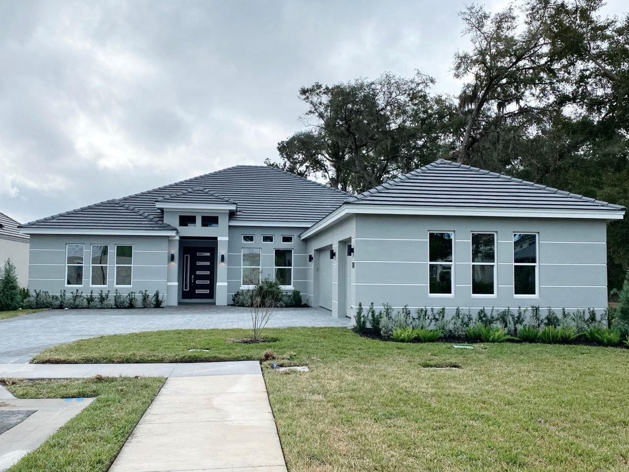 A showcase of a new construction home by WJ Homes, highlighting their design and quality (Image 2).