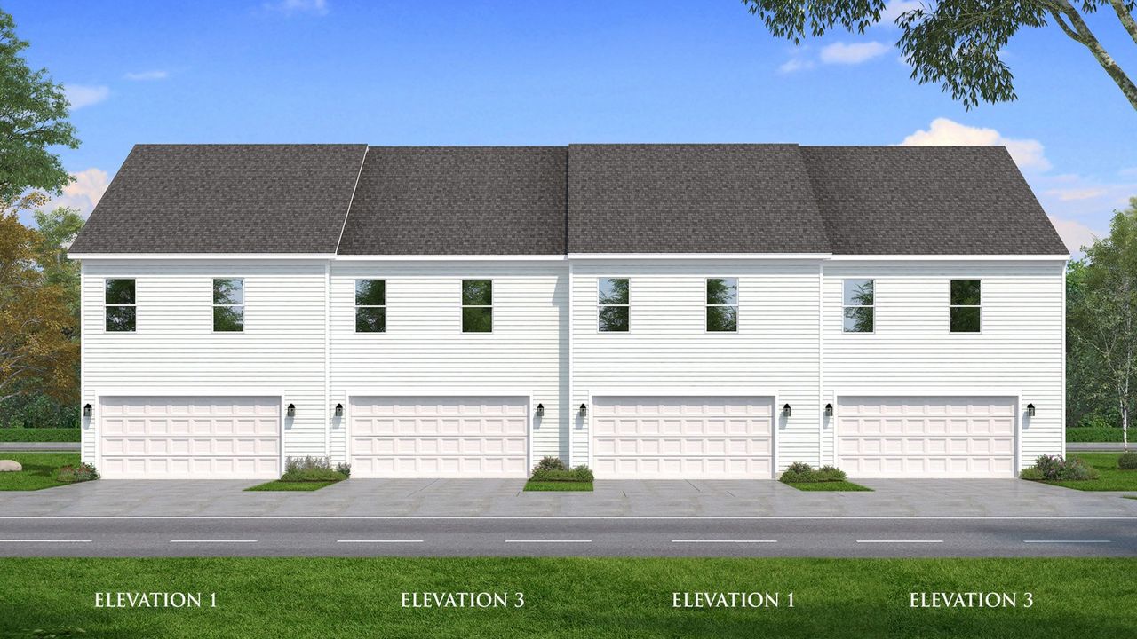 Front exterior of a home in the Hartmann Landing community, located in Lebanon, TN (Image 2).