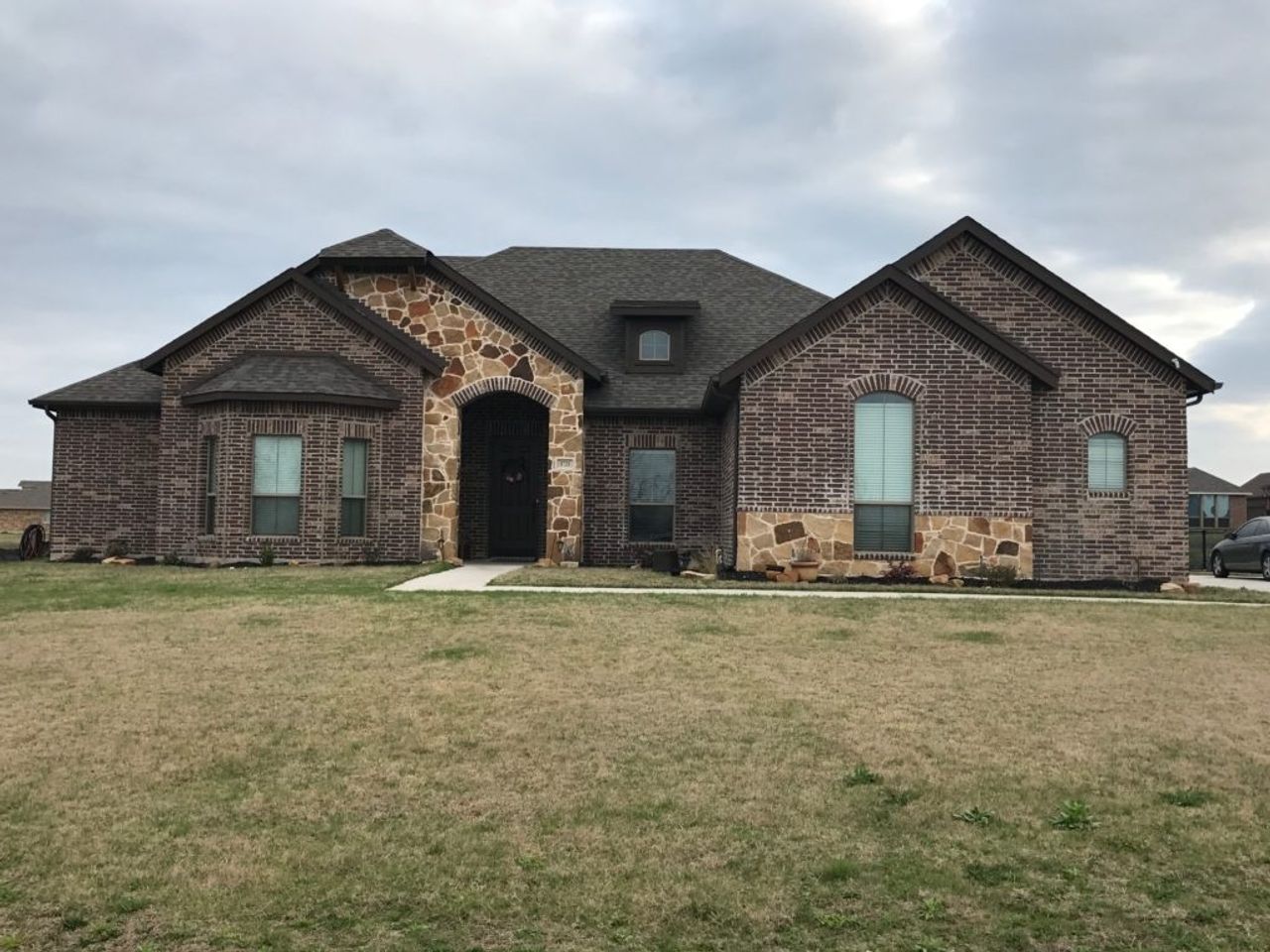 Front exterior of a home in the Tredway Estates community, located in Seagoville, TX (Image 2). Front exterior of a home in the Tredway Estates community, located in Seagoville, TX (Image 2).