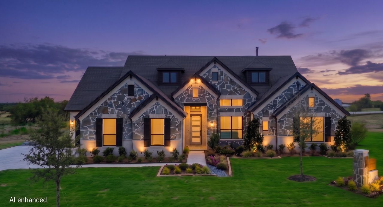 Front exterior of a home in the Valley View community, located in Union Valley, TX (Image 2).