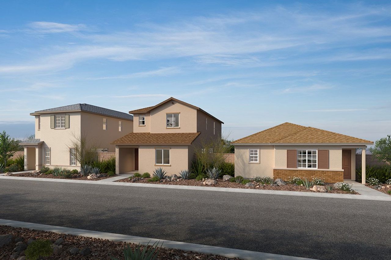 Front exterior of a home in the Enclaves at Tumamoc community, located in Tucson, AZ (Image 2). Front exterior of a home in the Enclaves at Tumamoc community, located in Tucson, AZ (Image 2).
