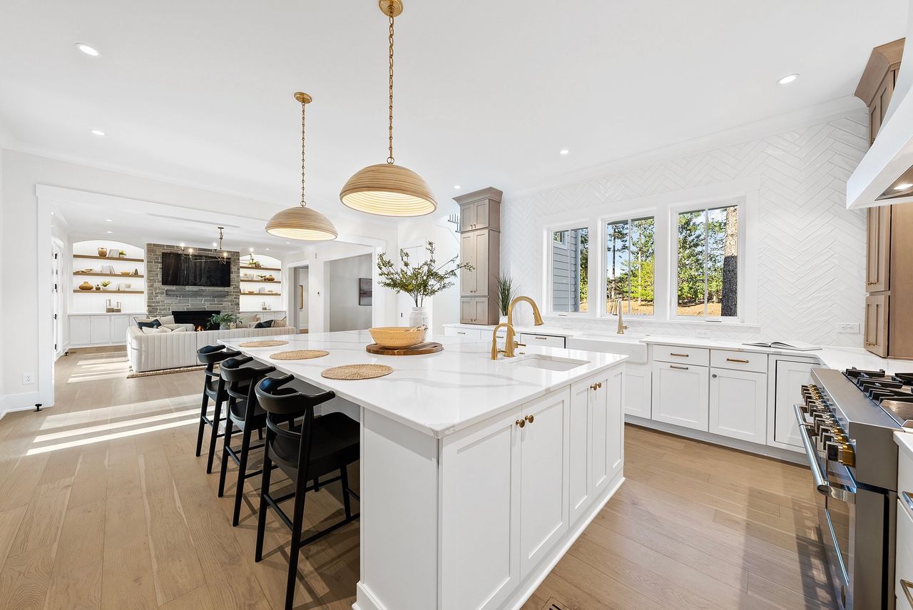 Furnished interior in a model home at Pinehurst National No. 9 in Pinehurst (Image 2).