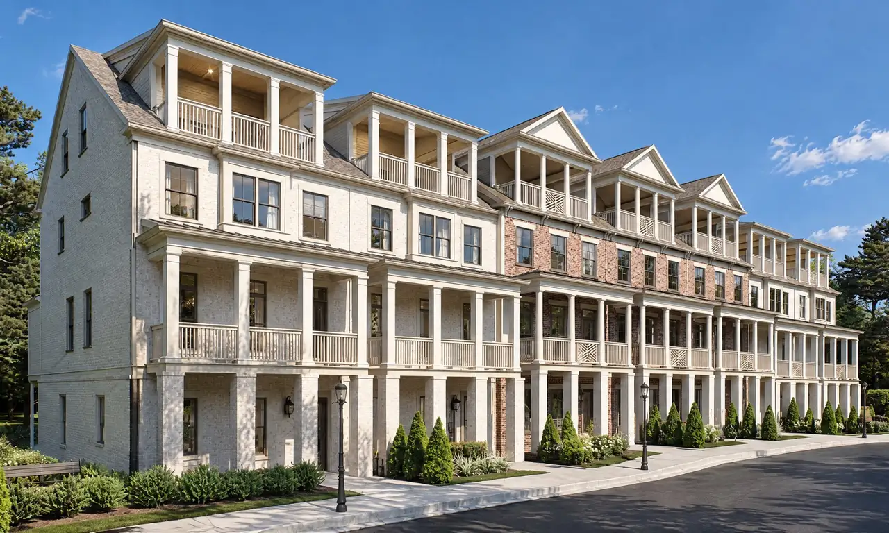 Condo located in The Views From Browning, Tucker, highlighting architectural design (Image 2).