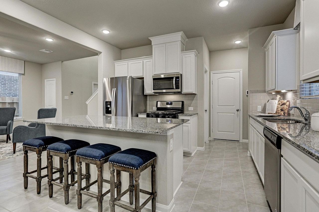 Furnished interior in a model home at Hempstead in Hempstead (Image 2). Furnished interior in a model home at Hempstead in Hempstead (Image 2).