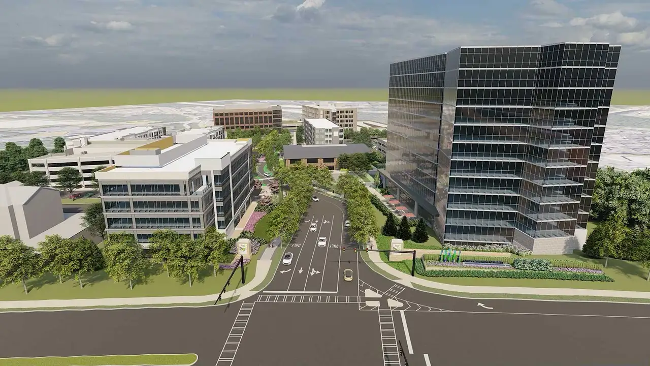 Front exterior of a home in the Northwinds Summit community, located in Alpharetta, GA (Image 2).