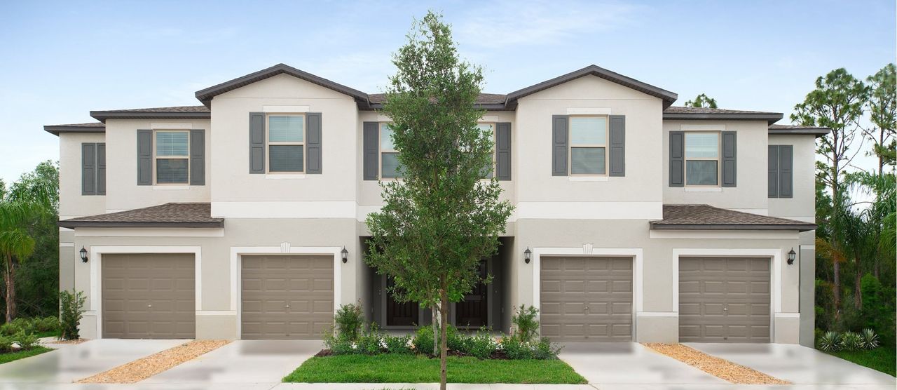Image 2 of the South Creek: The Townes community in Riverview, FL.