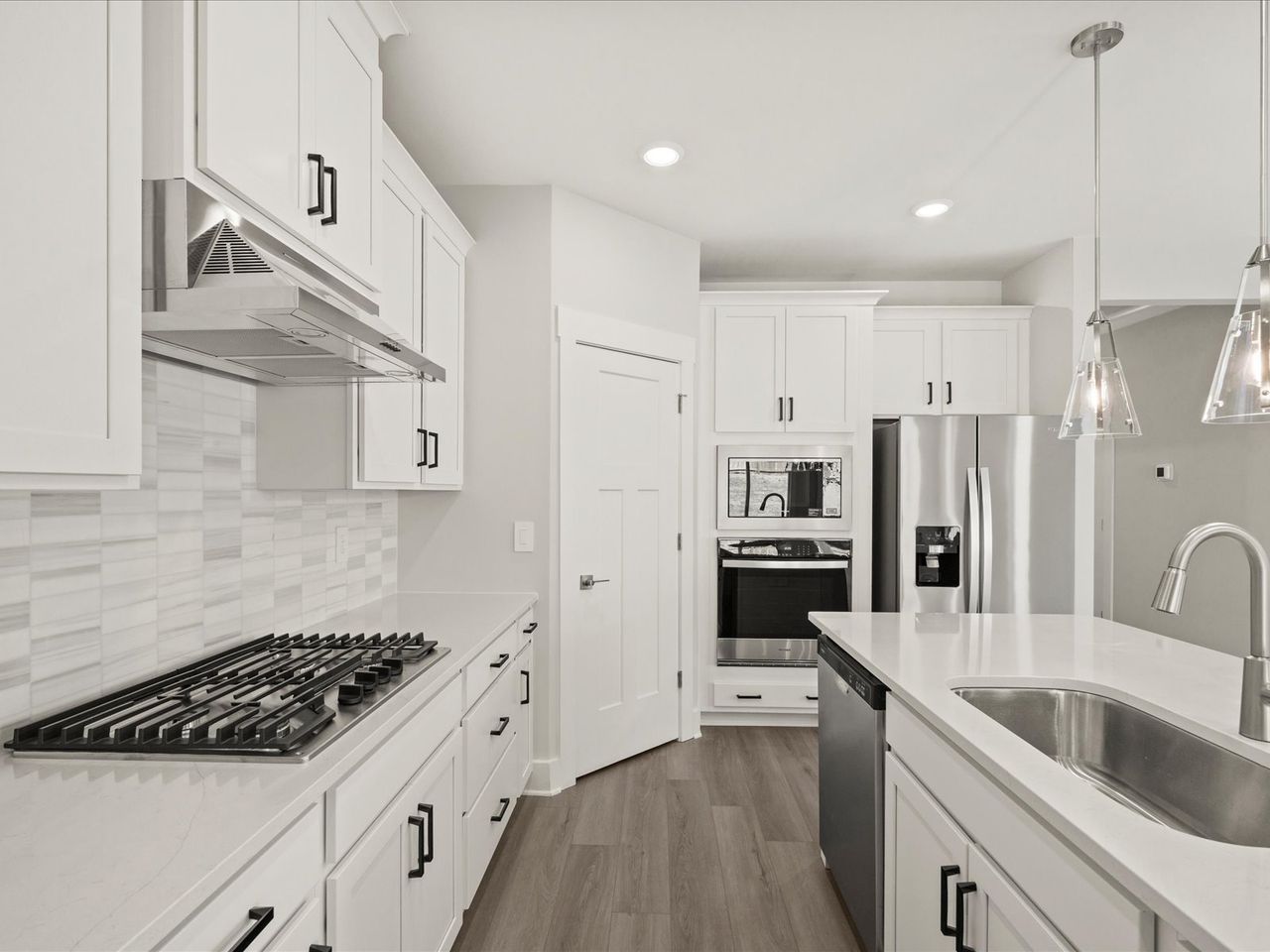 Furnished interior in a model home at Cedar Shoals – Heritage Collection in Piedmont (Image 2).