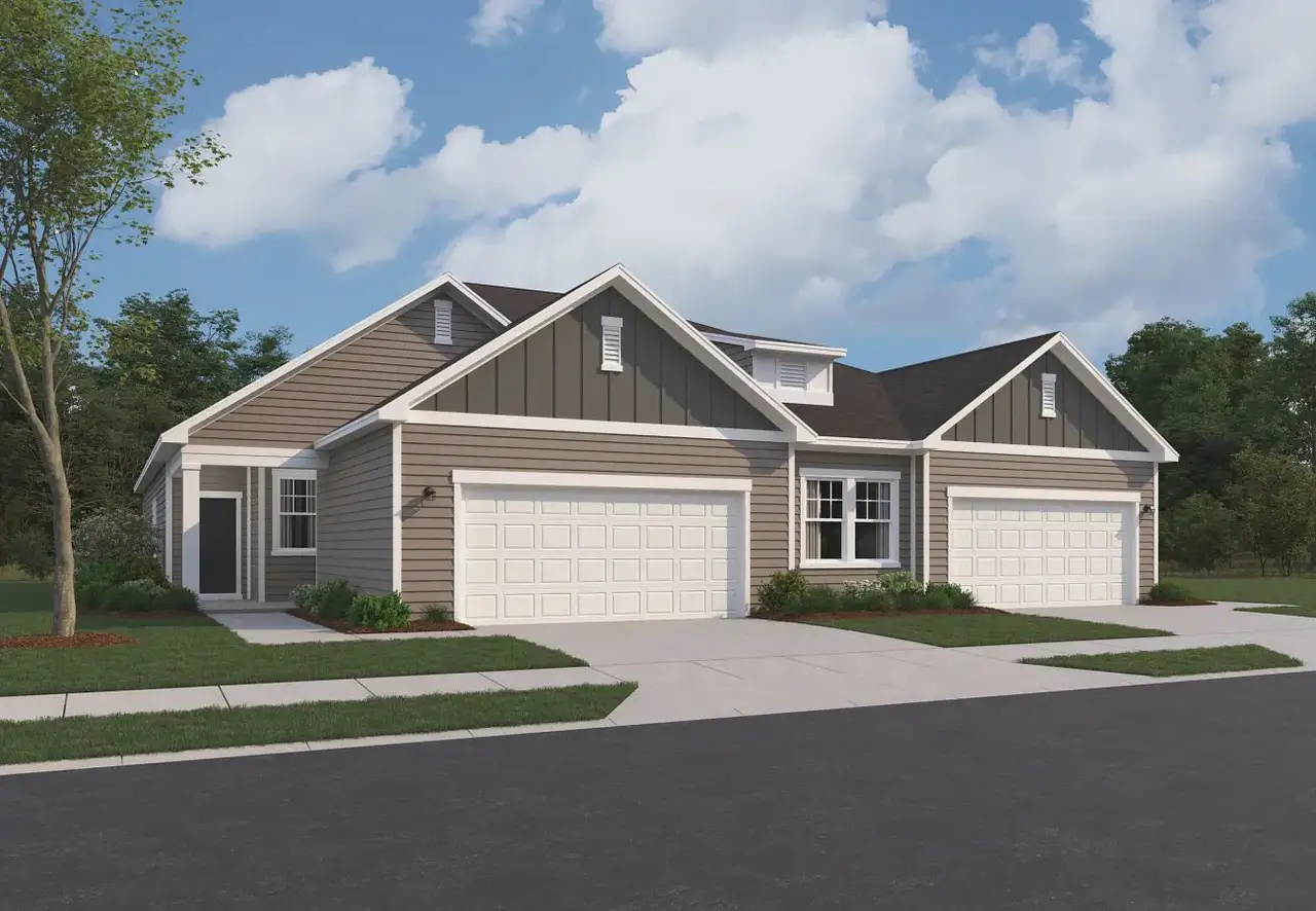Front exterior of a home in the Hanford Landing community, located in Graham, NC (Image 2).