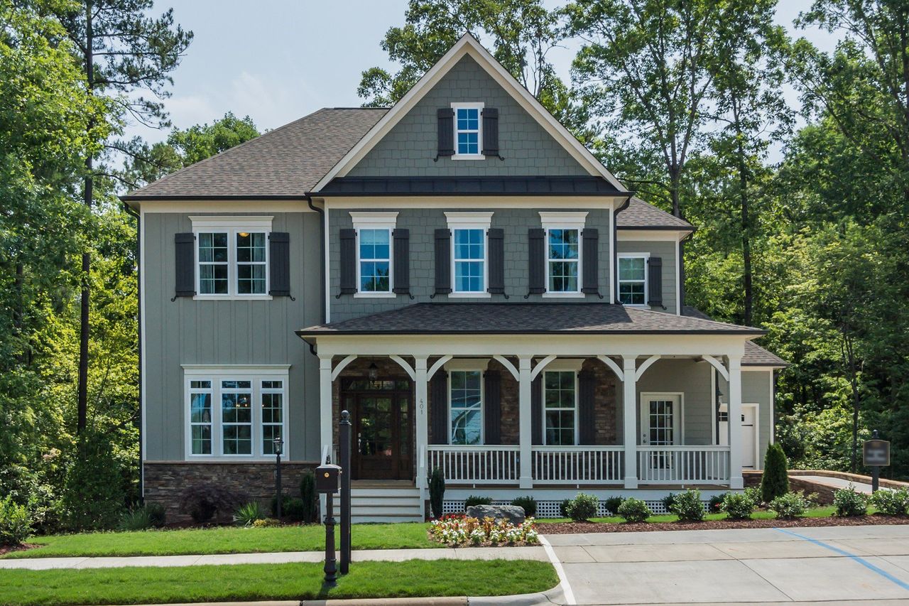 Image 2 of the Holly Springs – 12 Oaks - Robuck Homes community in Garner, NC. Image 2 of the Holly Springs – 12 Oaks - Robuck Homes community in Garner, NC.