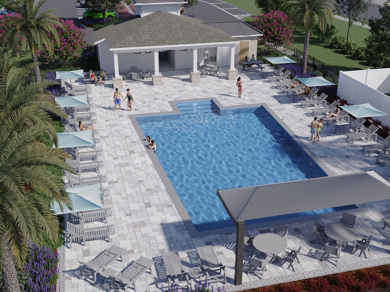 Community amenity available to residents of The District at Oakleaf - The Commons in Middleburg (Image 2).