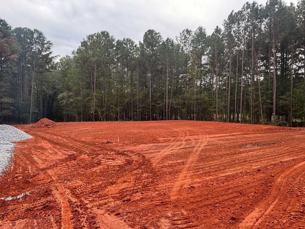 Site preparation and early development at Williams Mill in Zebulon, GA (Image 2).
