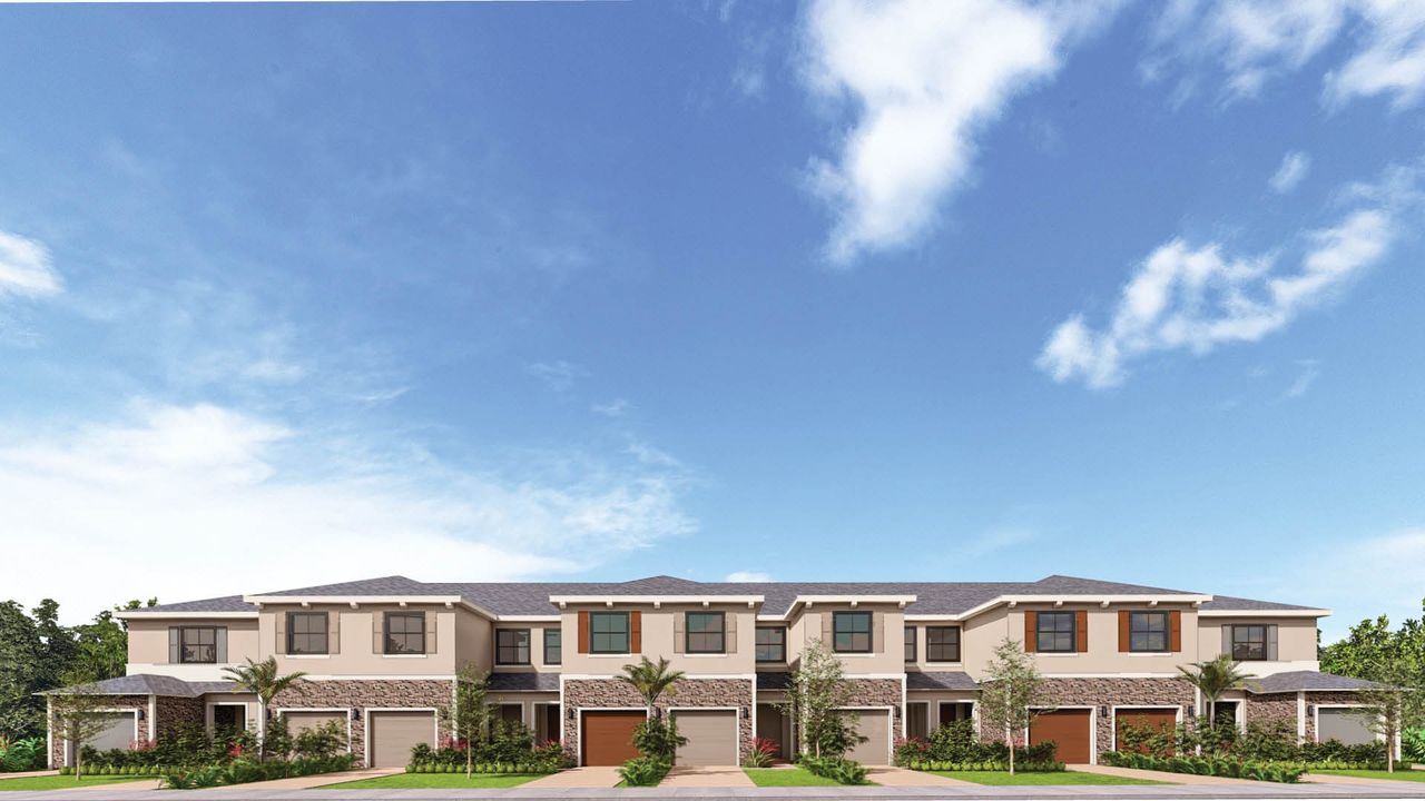 Front exterior of a home in the Edgestone community, located in West Palm Beach, FL (Image 2). Front exterior of a home in the Edgestone community, located in West Palm Beach, FL (Image 2).