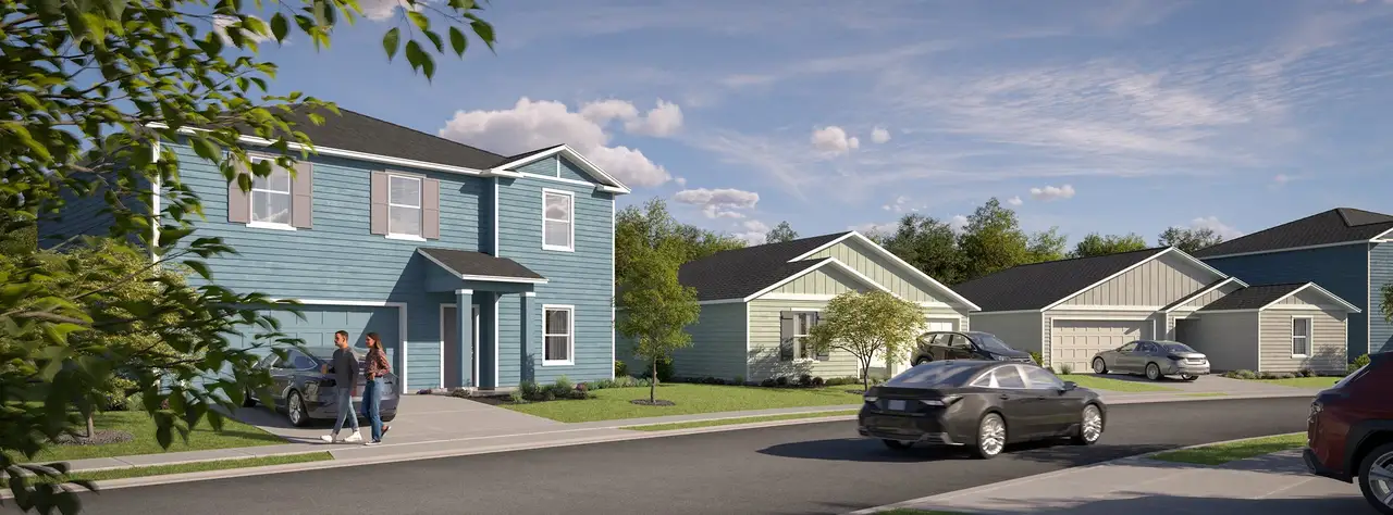 Holstein Crossing Streetscape 2of3