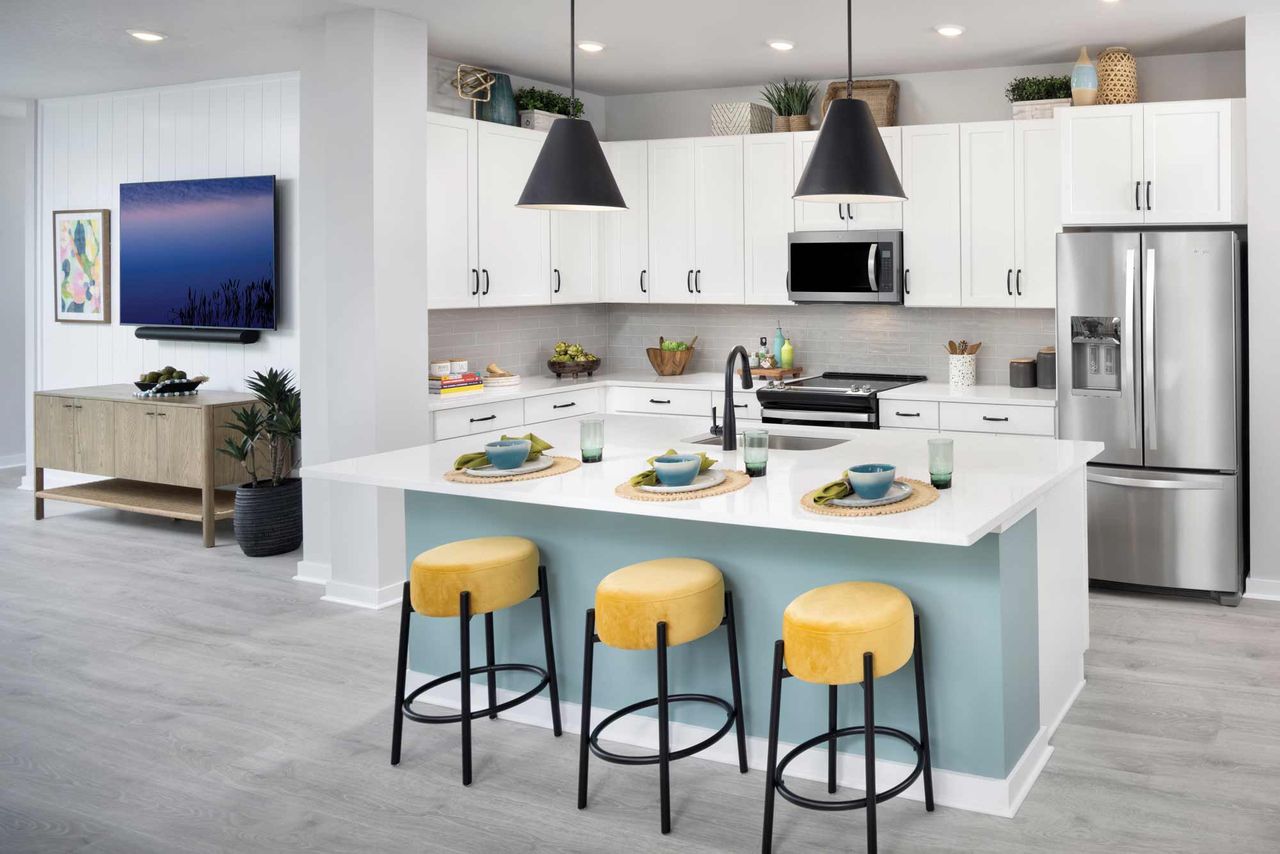 Furnished interior in a model home at Southwind – Classic Series in Plant City (Image 2).