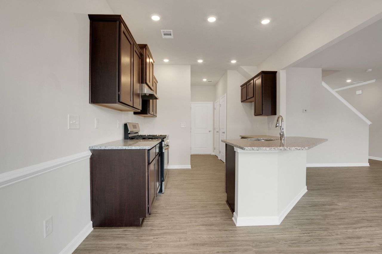 Furnished interior in a model home at Ross Pointe in Kennesaw (Image 2).